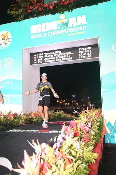 ironman hawaii verena finish